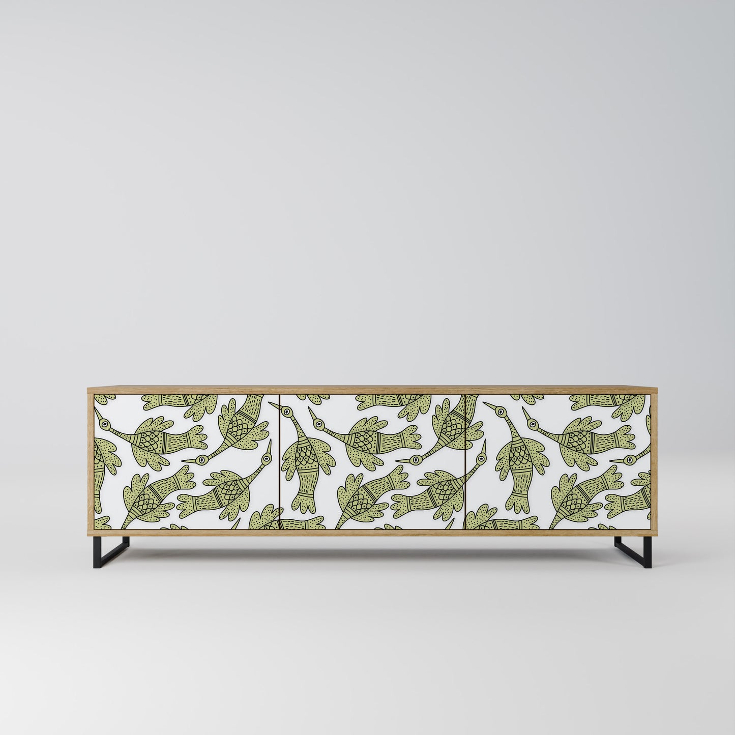 SEEDLING SONGBIRD Mobile TV a 3 ante in effetto rovere