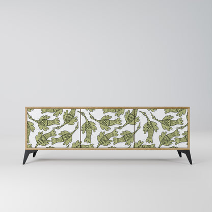 SEEDLING SONGBIRD Mobile TV a 3 ante in effetto rovere