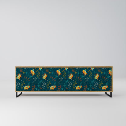 Mobile TV AUTUMN INSECTS a 3 ante in effetto rovere