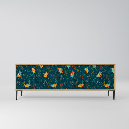Mobile TV AUTUMN INSECTS a 3 ante in effetto rovere
