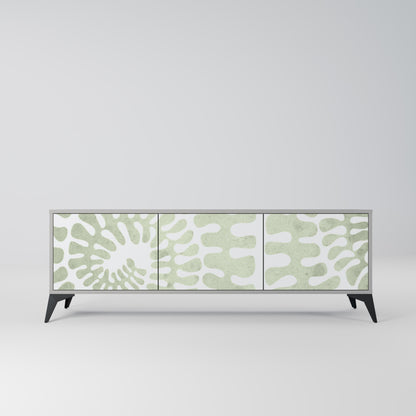 HELIX DANCE 3-Door TV Stand in Grey Finish