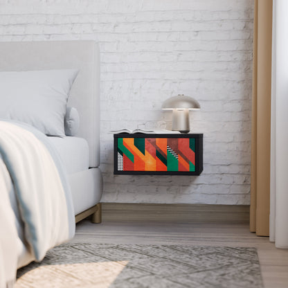 MAKESHIFT ARTISTRY Nightstand in Black Finish