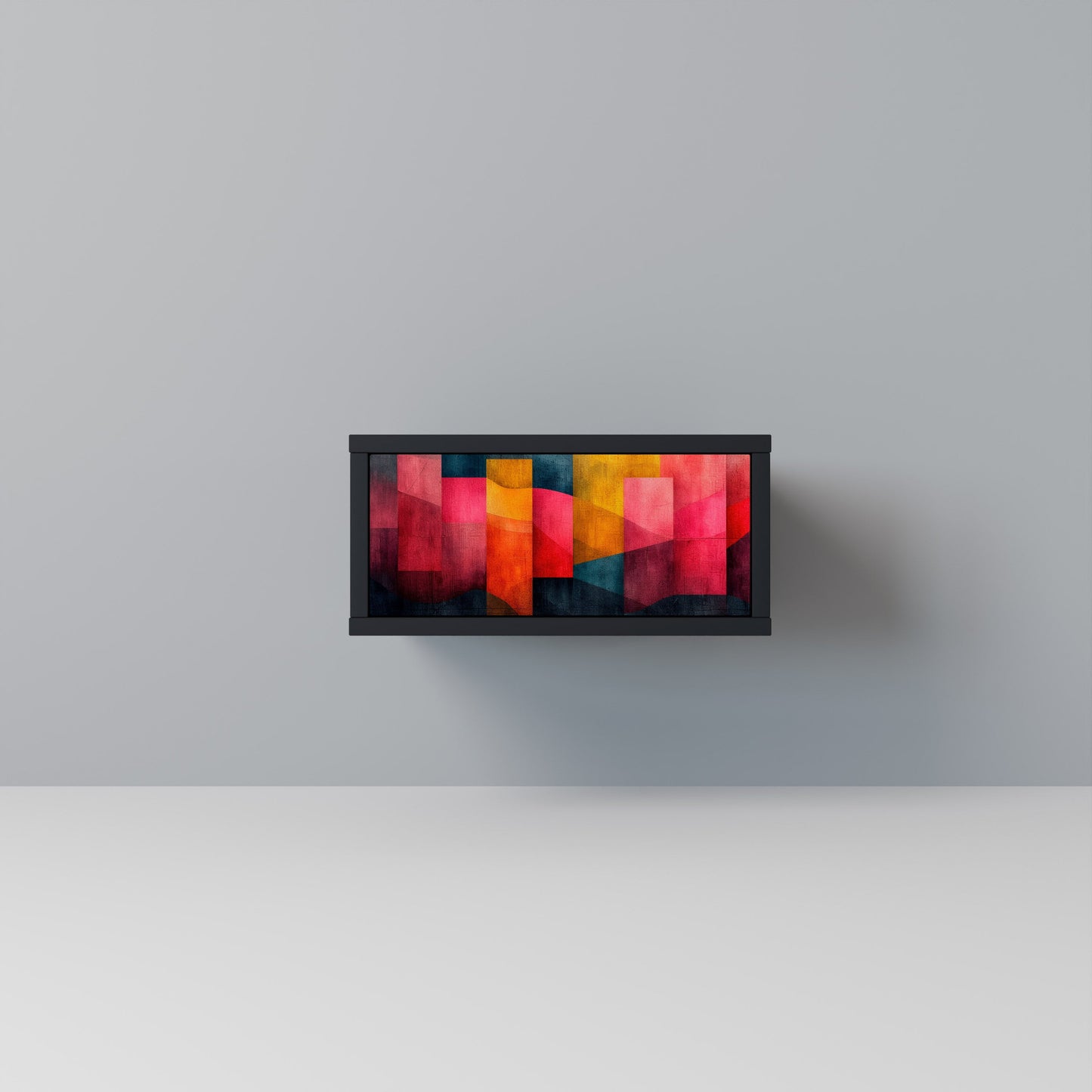 Comodino COLORFUL SOUNDS in finitura nera