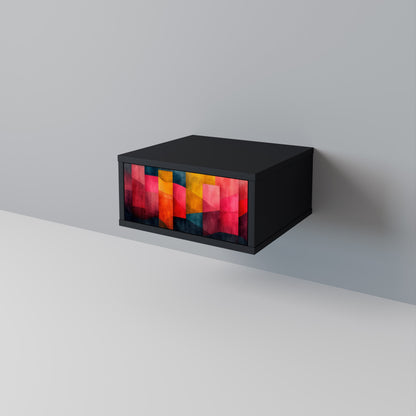 Comodino COLORFUL SOUNDS in finitura nera