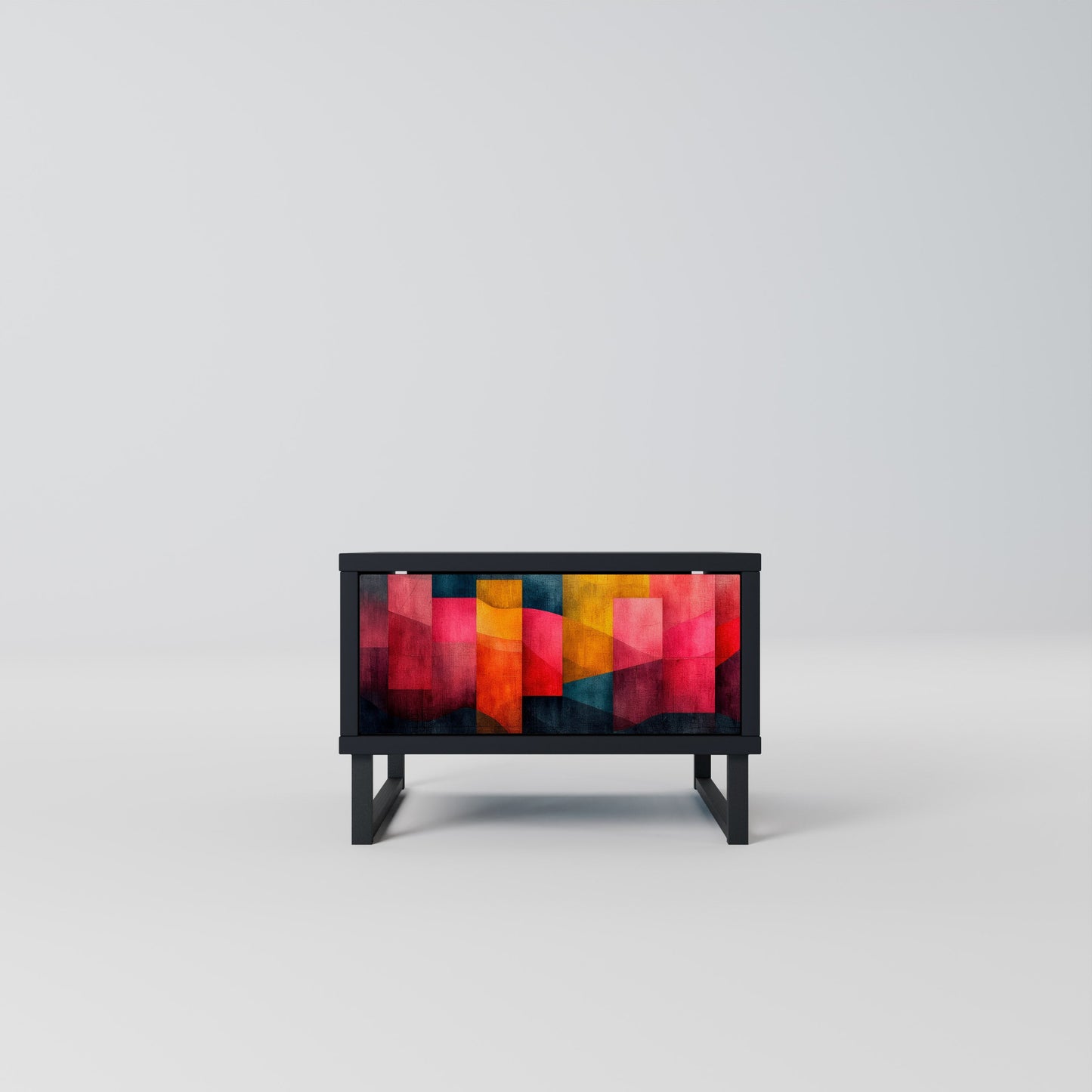 Comodino COLORFUL SOUNDS in finitura nera