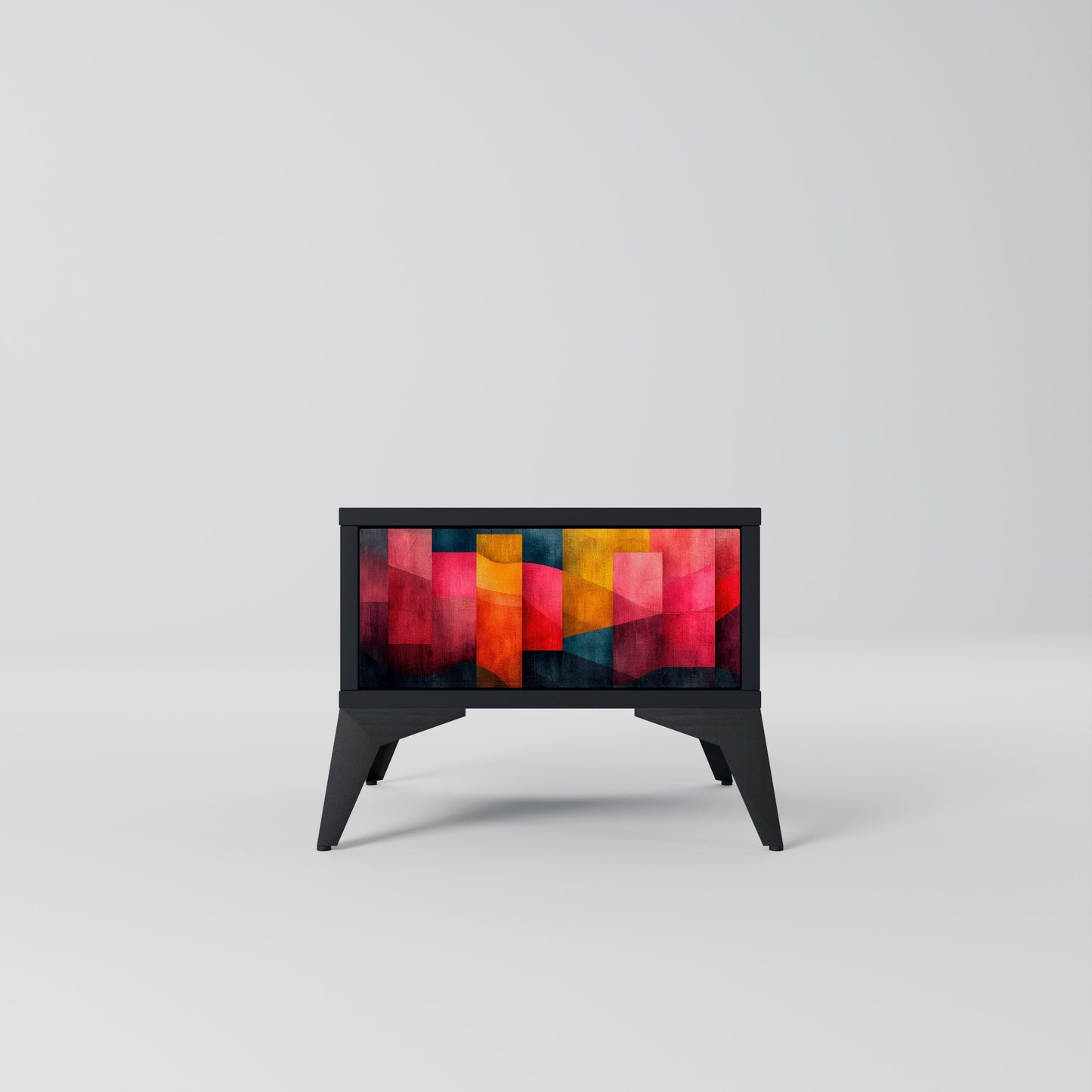 Comodino COLORFUL SOUNDS in finitura nera