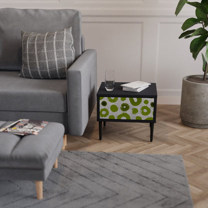 Comodino GREEN RHAPSODY con finitura nera
