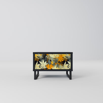 Comodino SUNKISSED LILY in finitura nera