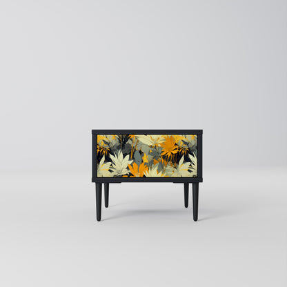Comodino SUNKISSED LILY in finitura nera