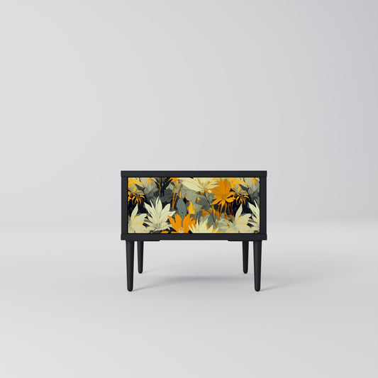 Comodino SUNKISSED LILY in finitura nera