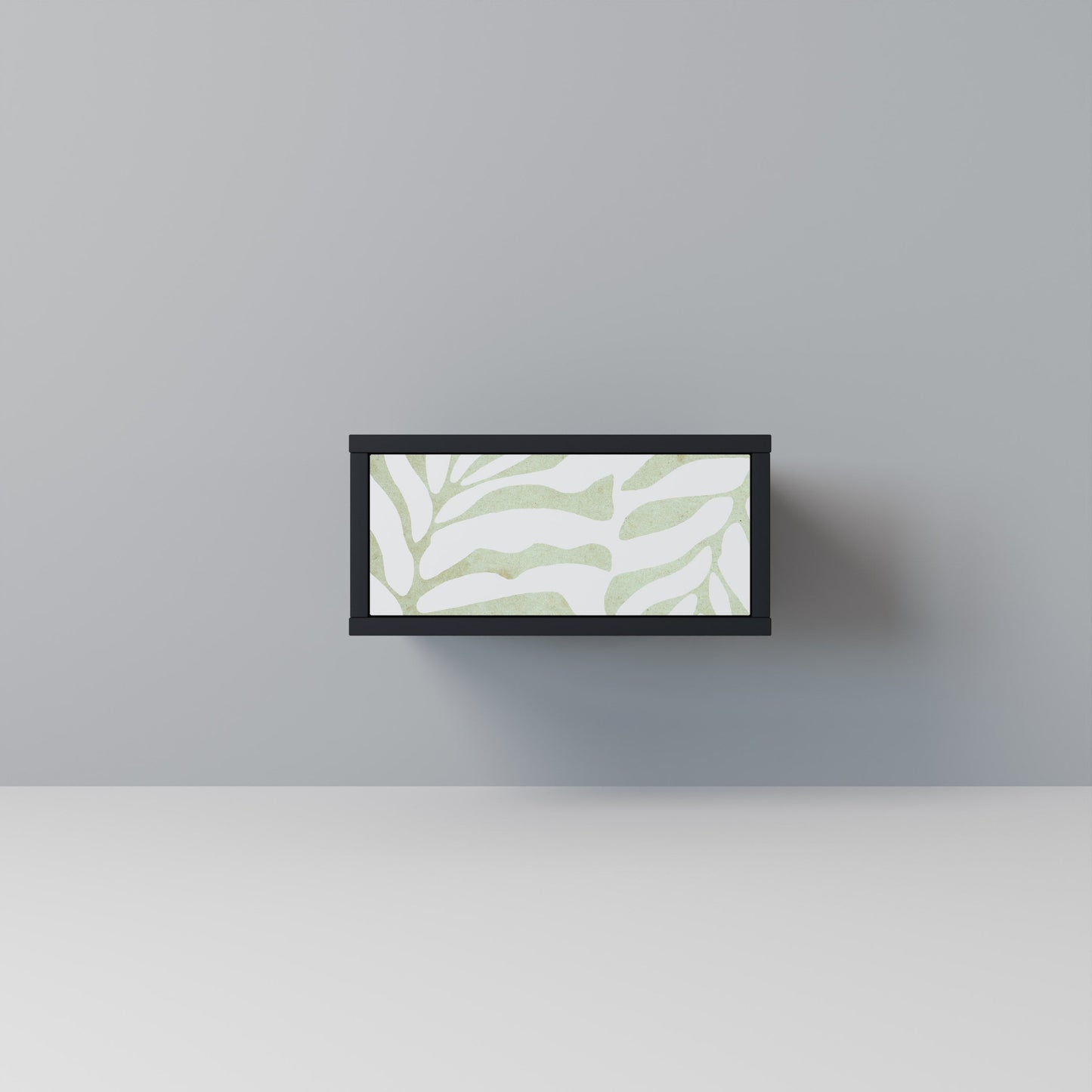 Comodino BOTANICAL SPARK in finitura nera