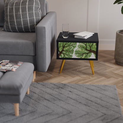 Comodino WILDERNESS DASH con finitura nera