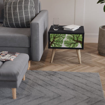 Comodino WILDERNESS DASH con finitura nera