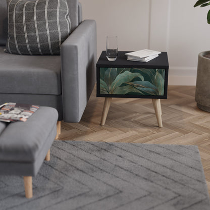 Comodino ROYAL GREEN in finitura nera