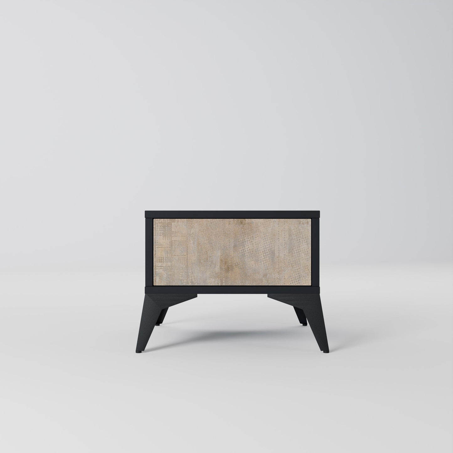 SCREEN ERROR Nightstand in Black Finish