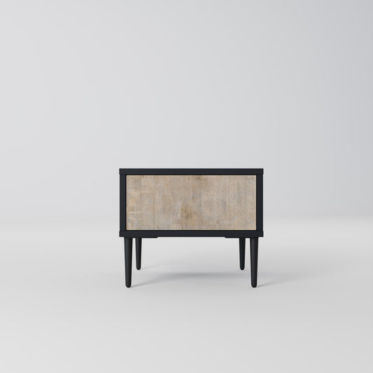 SCREEN ERROR Nightstand in Black Finish