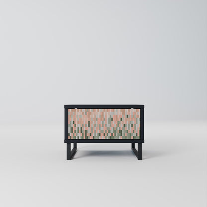 BUILDING THE FUTURE Nightstand in Black Finish
