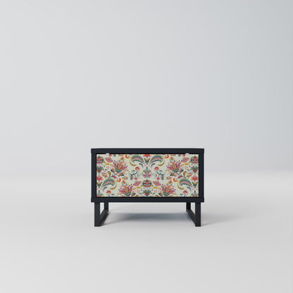 ORGANIC FOLKLORE Nightstand in Black Finish