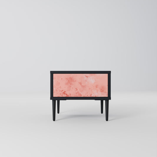 CRANE DANCE Nightstand in Black Finish