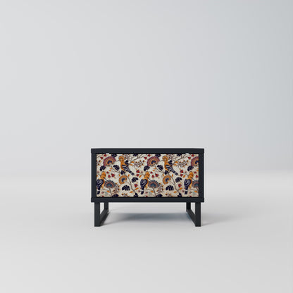 EMINENT HOOPOE Nightstand in Black Finish