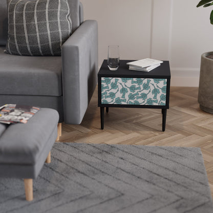 WATERSPOUT SONGIBIRD Nightstand in Black Finish