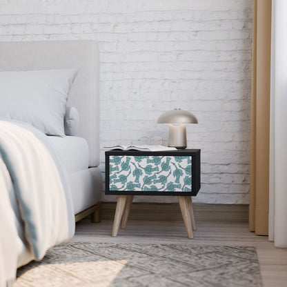 WATERSPOUT SONGIBIRD Nightstand in Black Finish