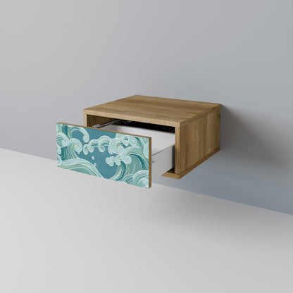 Comodino ASIAN SWAY in effetto rovere