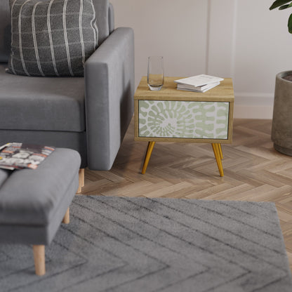 Comodino HELIX DANCE in effetto rovere