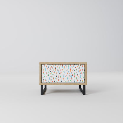ENERGETIC SPOT Comodino in effetto rovere