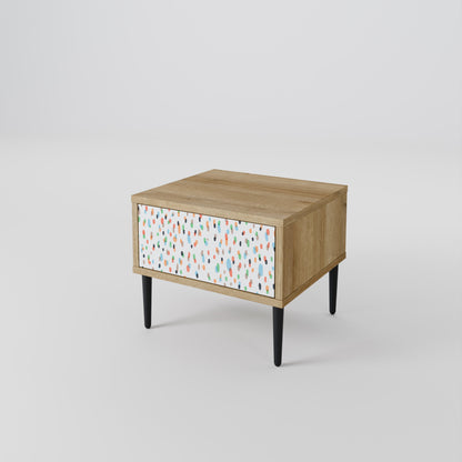 ENERGETIC SPOT Comodino in effetto rovere