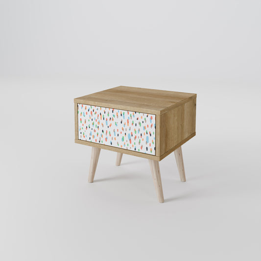 ENERGETIC SPOT Comodino in effetto rovere