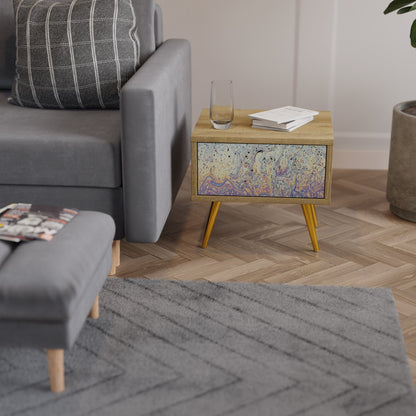 MOSAIC OF COLORS Nightstand in Oak Effect