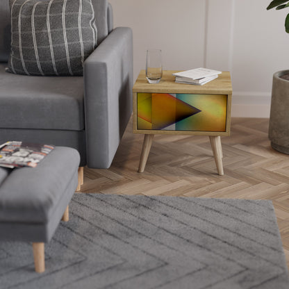 PIERCING SHARPNESS Comodino in effetto rovere