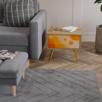 Comodino ORANGE ARRANGEMENT in effetto rovere