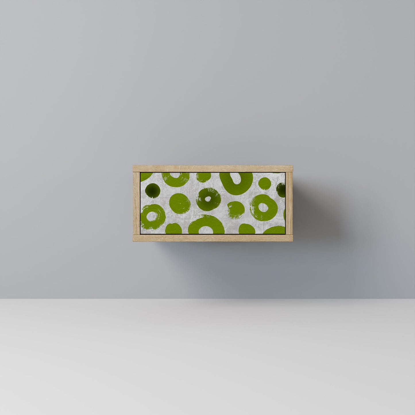 Comodino GREEN RHAPSODY in effetto rovere