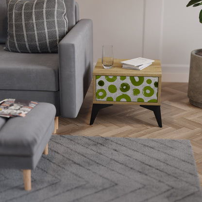 Comodino GREEN RHAPSODY in effetto rovere