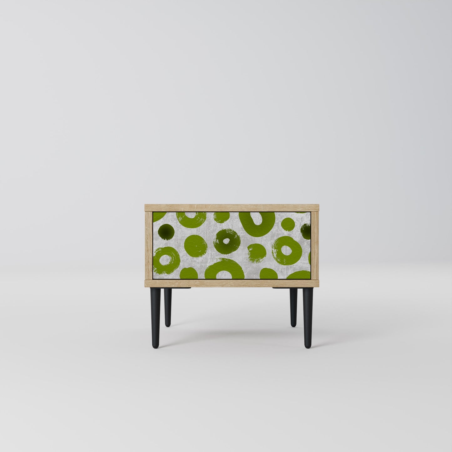 Comodino GREEN RHAPSODY in effetto rovere