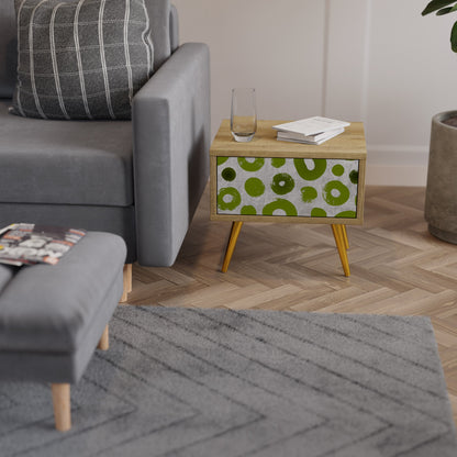 Comodino GREEN RHAPSODY in effetto rovere