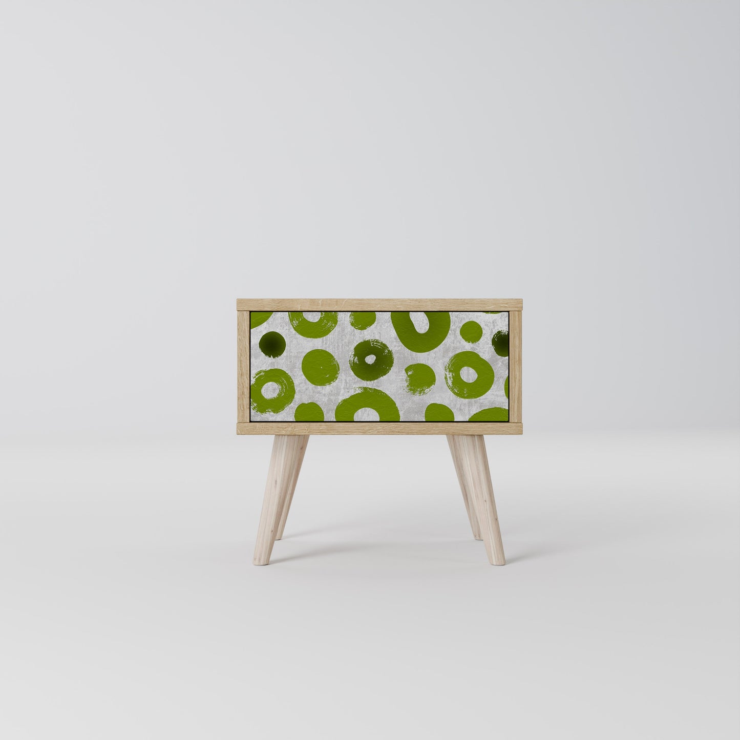 Comodino GREEN RHAPSODY in effetto rovere