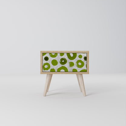 Comodino GREEN RHAPSODY in effetto rovere