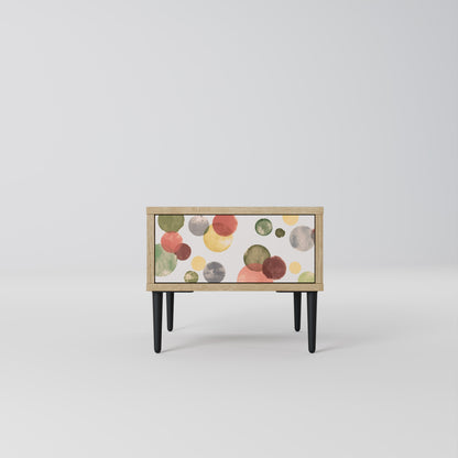 FLEETING HAPPINESS Comodino in effetto rovere