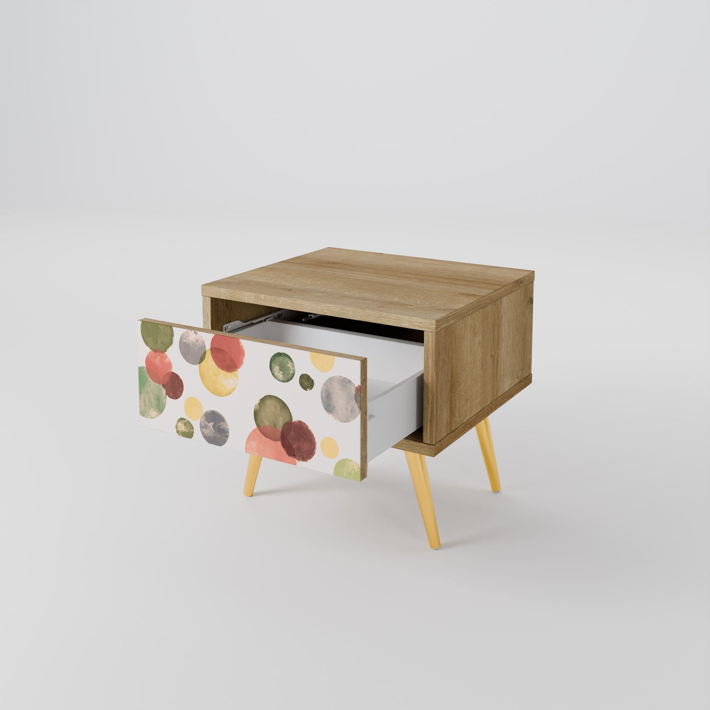 FLEETING HAPPINESS Comodino in effetto rovere