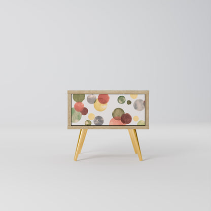 FLEETING HAPPINESS Comodino in effetto rovere