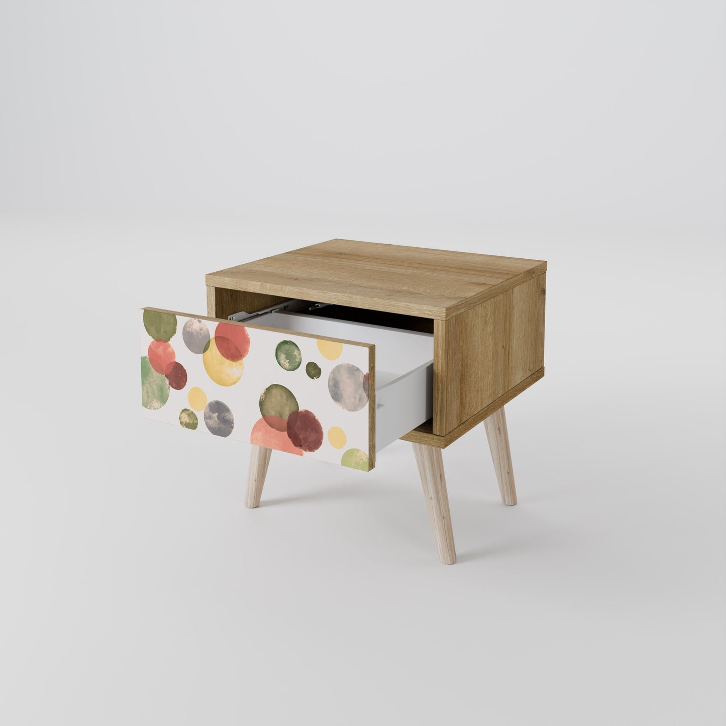 FLEETING HAPPINESS Comodino in effetto rovere