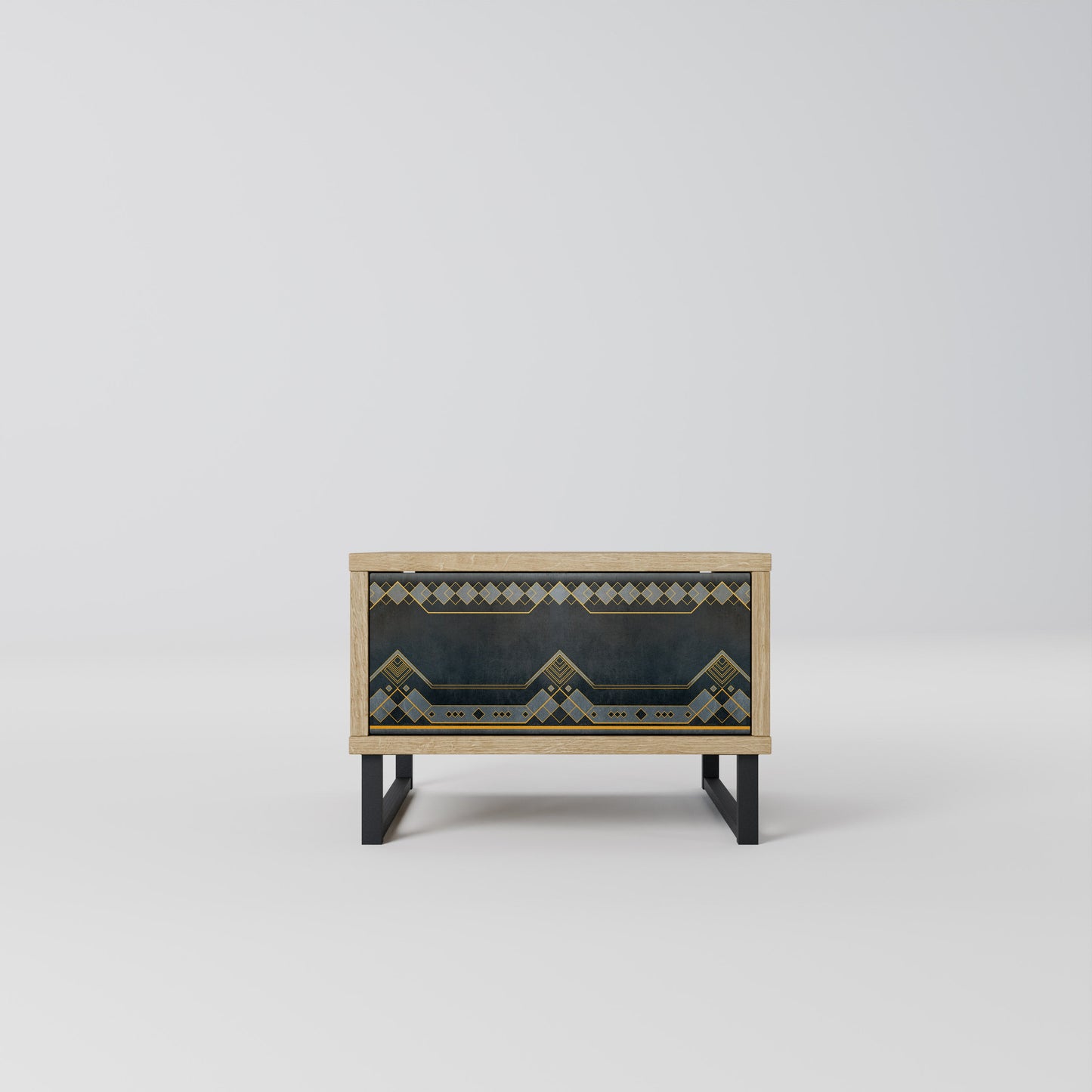ROYAL ORDINARINESS Nightstand in Oak Effect