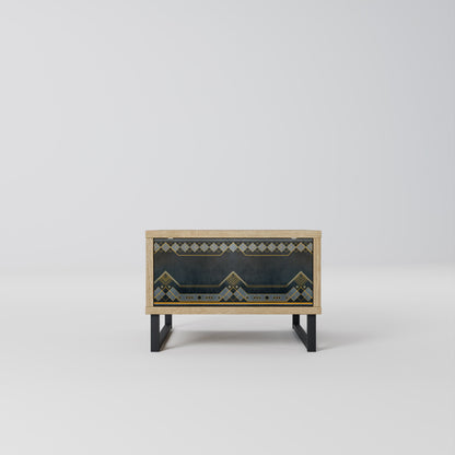 ROYAL ORDINARINESS Nightstand in Oak Effect