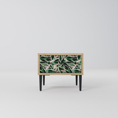 Comodino EERIE STROMANTHE in effetto rovere