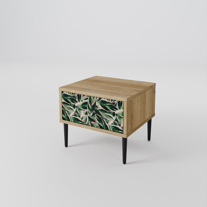Comodino EERIE STROMANTHE in effetto rovere