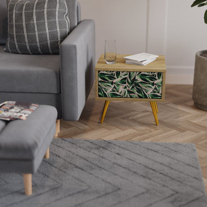Comodino EERIE STROMANTHE in effetto rovere