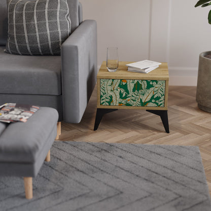 Comodino VERDANT PLEASURES in effetto rovere